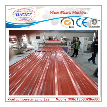 PVC Roof Tile Four Layers Co-Extrusion Machine with PLC Control System